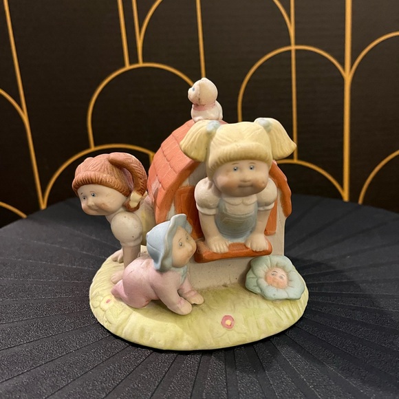 80s Cabbage Patch Signed Ceramic Figurine - Picture 2 of 8